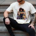 Back To School Afro Melanin Girl Reading Book Bookworm Men's Comfort Colors T-Shirt Ivory