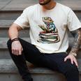 Bearded Dragon Reading Books Matching Bookworm Librarian Men's Comfort Colors T-Shirt Ivory Bearded Dragon Reading Books Matching Bookworm Librarian Men's Comfort Colors T-Shirt Ivory