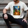 Bigfoot And Alien Reading Books Campfire Halloween Men's Comfort Colors T-Shirt Ivory Bigfoot And Alien Reading Books Campfire Halloween Men's Comfort Colors T-Shirt Ivory