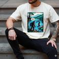 Bigfoot Sasquatch Loch Ness Monster Introvert Bruh Men's Comfort Colors T-Shirt Ivory Bigfoot Sasquatch Loch Ness Monster Introvert Bruh Men's Comfort Colors T-Shirt Ivory