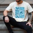 Blue Comic Book Blue Graphic Men's Comfort Colors T-Shirt Ivory