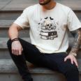 Boo Skeleton Skull Books Halloween Women School Teacher Kid Men's Comfort Colors T-Shirt Ivory Boo Skeleton Skull Books Halloween Women School Teacher Kid Men's Comfort Colors T-Shirt Ivory