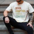 Book Chapter Verse Christian Bible Reformed Theology Men's Comfort Colors T-Shirt Ivory Book Chapter Verse Christian Bible Reformed Theology Men's Comfort Colors T-Shirt Ivory