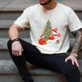 Book Christmas Tree Bookworm Gingerbread Man Snowman Reading Men's Comfort Colors T-Shirt Ivory Book Christmas Tree Bookworm Gingerbread Man Snowman Reading Men's Comfort Colors T-Shirt Ivory