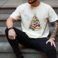 Book Christmas Tree Teacher Book Lover Crew Neck Modern Classic Christmas Small Short Sleeve -Adults -Kids Men's Comfort Colors T-Shirt Ivory Book Christmas Tree Teacher Book Lover Crew Neck Modern Classic Christmas Small Short Sleeve -Adults -Kids Men's Comfort Colors T-Shirt Ivory
