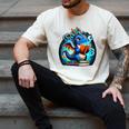 Book Dragon Reading Lover Men's Comfort Colors T-Shirt Ivory