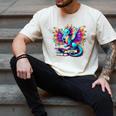 Book Dragon Reading Men's Comfort Colors T-Shirt Ivory