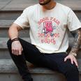 Book Fair Vibes School Librarian Retro 70s Reading Bookworm Men's Comfort Colors T-Shirt Ivory
