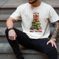 Book Lover Christmas Tree I Have No Shelf Control Men's Comfort Colors T-Shirt Ivory