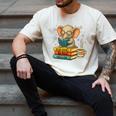 Book Lover Elephant Reading Books Library Read Books Be Kind Men's Comfort Colors T-Shirt Ivory