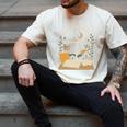 Book Lover Moonlight Reading Scene Night Men's Comfort Colors T-Shirt Ivory