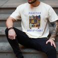 Book Lover Pun Practice Shelf-Care Men's Comfort Colors T-Shirt Ivory