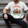 Book Lover Racoon Reading Bookish The Book Was Better Men's Comfort Colors T-Shirt Ivory Book Lover Racoon Reading Bookish The Book Was Better Men's Comfort Colors T-Shirt Ivory