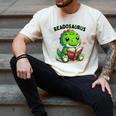 Book Lover Reading Dinosaur Readosaurus Library Men's Comfort Colors T-Shirt Ivory Book Lover Reading Dinosaur Readosaurus Library Men's Comfort Colors T-Shirt Ivory
