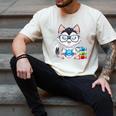 Book Lover Reading Husky Dog Men's Comfort Colors T-Shirt Ivory