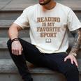 Book Lovers Reading For Teachers Students Librarians Men's Comfort Colors T-Shirt Ivory