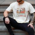 Book Lovers Winter Sleighing Through Stories Tee Premium Tri-Blend Men's Comfort Colors T-Shirt Ivory
