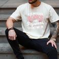 Book And Pajamas Humorous Book Lover Reading Bedtime Men's Comfort Colors T-Shirt Ivory