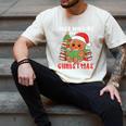 Book Reading Just Waiting For Christmas Gingerbread Men's Comfort Colors T-Shirt Ivory