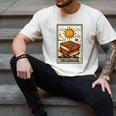 Book Reading Tarot Card The Reader Men's Comfort Colors T-Shirt Ivory