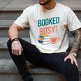Booked And Busy Cool Coffee Reading Relaxing Books Men's Comfort Colors T-Shirt Ivory Booked And Busy Cool Coffee Reading Relaxing Books Men's Comfort Colors T-Shirt Ivory