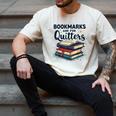 Bookmarks Are For Quitters Reading Quote Book Lover Men's Comfort Colors T-Shirt Ivory Bookmarks Are For Quitters Reading Quote Book Lover Men's Comfort Colors T-Shirt Ivory