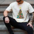Bookmas Christmas Book Tree Book Lover English Teacher Men's Comfort Colors T-Shirt Ivory Bookmas Christmas Book Tree Book Lover English Teacher Men's Comfort Colors T-Shirt Ivory