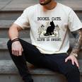 Books Cats Life Is Sweet Cat Book Lover Men Women Teen Men's Comfort Colors T-Shirt Ivory Books Cats Life Is Sweet Cat Book Lover Men Women Teen Men's Comfort Colors T-Shirt Ivory