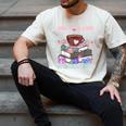Books Coffee Yarn Lover My Favorite Things Men's Comfort Colors T-Shirt Ivory