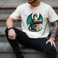 Books Dragon Reading Book Lover Men's Comfort Colors T-Shirt Ivory Books Dragon Reading Book Lover Men's Comfort Colors T-Shirt Ivory