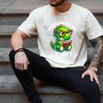 Books Never Go Extinct Reading Dinosaur Bookish Nerdy Men's Comfort Colors T-Shirt Ivory Books Never Go Extinct Reading Dinosaur Bookish Nerdy Men's Comfort Colors T-Shirt Ivory