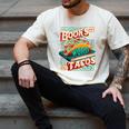 Books Are Just Word Tacos Shirt Book Shirts Reader Men's Comfort Colors T-Shirt Ivory