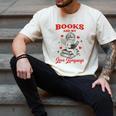 Books Are My LoveLanguage Cupid Valentines Men's Comfort Colors T-Shirt Ivory