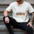 Never Too Many Books Read Book Reading Librarian Men Women Men's Comfort Colors T-Shirt Ivory