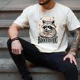 Booktrovert Raccoon Reading And Coffee For Book Lover Men's Comfort Colors T-Shirt Ivory
