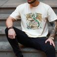 Bookworm Dragons Reading Book Dragons And Books Men's Comfort Colors T-Shirt Ivory