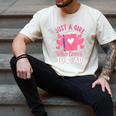 Bookworm Just A Girl Who Loves To Read Men's Comfort Colors T-Shirt Ivory