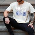 Born To Nap Forced To Exist Lazy Skeleton Couch Introverts Men's Comfort Colors T-Shirt Ivory