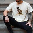 Cat Book Flowers Men's Comfort Colors T-Shirt Ivory Cat Book Flowers Men's Comfort Colors T-Shirt Ivory