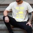 My Cat Guards My Mug And Book Humor Cats Premium Tri-Blend Men's Comfort Colors T-Shirt Ivory My Cat Guards My Mug And Book Humor Cats Premium Tri-Blend Men's Comfort Colors T-Shirt Ivory
