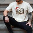 Christmas Book Festive Holiday Xmas Men's Comfort Colors T-Shirt Ivory