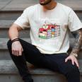 Christmas Book Lovers Naughty Or Nice Men's Comfort Colors T-Shirt Ivory Christmas Book Lovers Naughty Or Nice Men's Comfort Colors T-Shirt Ivory