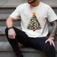 Christmas Tree Books Men's Comfort Colors T-Shirt Ivory