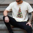 Christmas Tree Of Books For Readers And Librarians Men's Comfort Colors T-Shirt Ivory