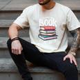 I Closed My Book To Be Here Books Lover Bookworm Men's Comfort Colors T-Shirt Ivory