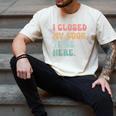 i Closed My Book To Be Here Women Men Men's Comfort Colors T-Shirt Ivory