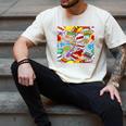 Comic Book Pop Art Modern Fun Men's Comfort Colors T-Shirt Ivory Comic Book Pop Art Modern Fun Men's Comfort Colors T-Shirt Ivory