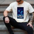 Cosmic Botanical Book Lover Reading Men's Comfort Colors T-Shirt Ivory