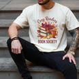 Cozy Readers Book Society Fall Autumn Floral Pumpkin Season Men's Comfort Colors T-Shirt Ivory Cozy Readers Book Society Fall Autumn Floral Pumpkin Season Men's Comfort Colors T-Shirt Ivory