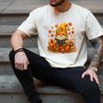 Cute Autumn Gnome Reading Pumpkin Book Lover Men's Comfort Colors T-Shirt Ivory